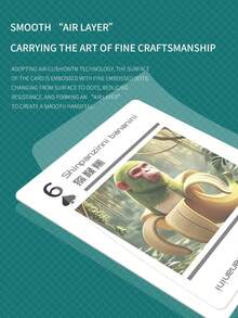 1 Deck Of 54 Pcs Italian Brainrot Quirky Style Playing Cards, Including Tung Tung Tung Sahur, Tralalero Tralala, Schimpansinni Bananini Cards, Suitable For Family Gatherings, Party Entertainment Activities - Multicolor - View 5