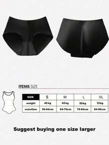 1 Pair/2 Pairs Women High Waist Butt Lifting Panties, With Breathable Low-Rise Design, Abdomen Control Function And Fake Buttock Design To Enhance Buttock Contour. It Is A Padded Butt Lifting And Shaping Underwear That Can Create A Heart-Shaped Buttock. No Padding Inside, Comfortable And Skin-Friendly As Intimate Apparel. Christmas Gift, New Year Family Gift, Valentine's Day Romantic Gift - Multicolor - View 6