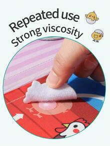 Baby's First Farm Recognition Book - Tear & Stick Hook And Loop Cloth Book, Infant Early Education Tear Book To Recognize Animals And Food, Develop Observation And Thinking Skills, Great Gift For Halloween, Christmas, Thanksgiving