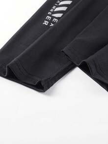 2pcs Outdoor Sports Running Pants Fitness Shorts With Side Pockets Spring - Dark Grey - View 8