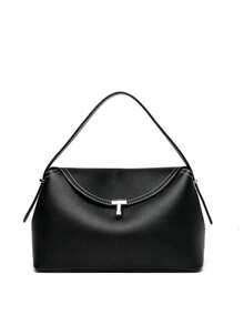 Damen Handtasche, kann als Handtasche oder Umhängetasche getragen werden, kissenförmige Tasche, T-Verschluss Umhängetasche, Hunderte von Stilen für Damen Pendlertaschen, Damen Schultertasche, einfarbige Klapptasche, geeignet für Frauen, Büromitarbeiter, Mütter mittleren Alters, Büropersonal, Arbeitsweg, Outdoor-Nutzung - Verschiedenfarbig - Übersicht 14