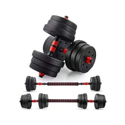 Mancuernas Pesas Barra Recta Ejercicio Kit Ajustables 20kg FOUND SPORTS FSP_MR20