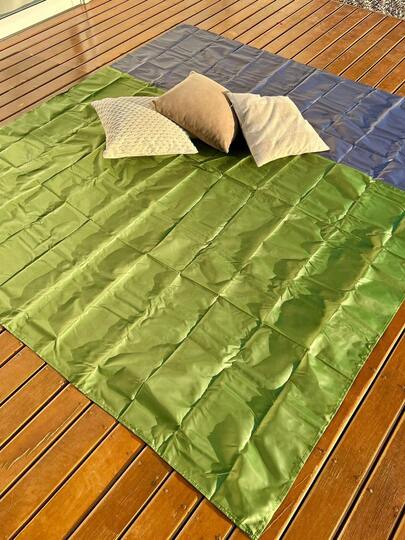 Tapete Impermeável 210x200cm Verde Camping e Praia