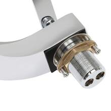 Temperature Display Faucet Bathroom Extendable, G1/2" Single Lever Mixer Faucet Faucet Bathroom Sink, Washbasin Faucet Bathroom - Silver - View 3