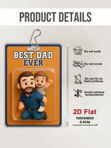 Custom 2D Action Figure Toy Box Style Art Gift Personalized Car Ornament Gift For Best Friends, Boy, Girl, Her, Him