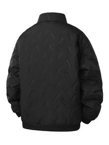 男士加大码加厚外套，立领，保暖，适合日常休闲穿着，也适合身材丰满的人士，户外旅行和居家休闲皆宜。