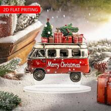 16,0 cm x 17,02 cm, dekoracja na biurko w stylu retro, akrylowa, z podstawą, odpowiednia do domu, biura i kawiarni, idealny prezent urodzinowy lub świąteczny, świąteczna dekoracja domu