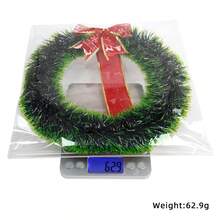 Christmas Wreath For Front Door Creative Snowy Vine Hanging Decorations For Home Office Party Celebrations