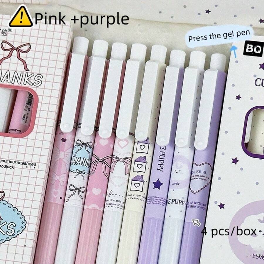 1/2 Box High-Quality Neutral Pens, Suitable For Homework, Note-Taking, Journaling, And As Birthday/Holiday Gifts For Classmates & Friends