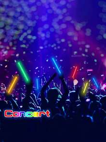 30PCS 14in Large Size Party Glow Stick, Super Bright Glow Stick, High Quality Super Aid Stick, Glow 10-12 Hours, Colorful Wedding Glow Stick, Suitable For Parties, Concerts, Bars, Nightclubs,Outdoor, Camping, Sports Glow Sticks, Glow Party Supplies, Glow In The Dark, Gifts, Party Lighting Supplies, Party Decorations, Gift Recommendation. - Color - View 5