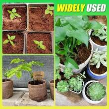 2/3/4 Pack 650g Coco Coir Bricks - Organic Coco Coir Plant Gardening Materials, Natural Coconut Fiber Planting Soil Organic Coconut Fiber For Listed Coconut Fiber Bricks For Garden Soil And Planting Mix - Coconut Fiber Substrate Mix, Planting Soil For Indoor Plants And Outdoor Plants - Cà phê nâu - Xem 3