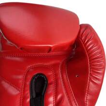 Red Color 8oz 10oz 12oz 14oz 16oz Breathable Boxing Gloves For Men And Women Suitable For Boxing Kickboxing Mixed Martial Arts Muay Thai MMA Heavy Bag Training Comfortable Boxing Gloves