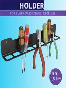 Estantería para herramientas neumáticas, montada en la pared, con ganchos neumáticos bloqueables, adecuada para garaje, sótano, hogar y uso multipropósito. Sistema de ganchos resistente, de ahorro de espacio y ajustable con bloqueo y organización de acceso rápido para compresores, mangueras, herramientas manuales; solución de almacenamiento universal para talleres para entusiastas del bricolaje, mecánicos, renovación de garajes, regalos de taller para Halloween, Acción de Gracias, Cyber Monday, Navidad