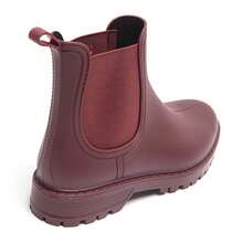 Women's Chelsea Boots – Modern – Beige, Black, Brown, Khaki, Red, Green, Leopard - Red - View 5