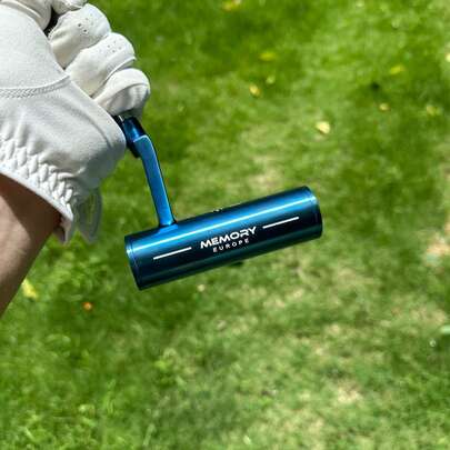 1 pièce Putter de golf pour droitier - Édition Asie/Europe | Tête forgée anodisée 364g±4g/Poignée en PU | Design à finition métallique élégante pour un contrôle facile, convient à tous les joueurs