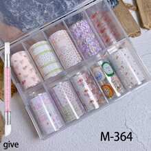 10 Peças Conjunto Variado de Adesivos de Transferência de Arte de Unhas, Incluindo Estilo Minimalista, Coreano, Coração, Poá, Floral, Pintado à Mão, Animais de Verão, Borboleta, Laço, Bolo, Maçã, Jornal, Água-Viva, Letra em Inglês, Renda, Designs de Flores em Estilo Chinês, Adequado para Decorar Livros, Papelaria, Desktops, Tablets, Vidro, Scrapbooking, Ótimo Presente para Família e Amigos