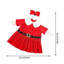 Christmas Porch Goose Outfit Cute Skirt Costume With Head Bow For Lawn Goose Statue, Patio Decoration