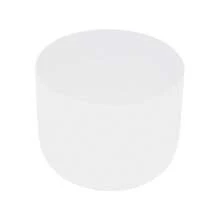 Cuenco tibetano de 8 pulgadas, cuenco tibetano para sanación sonora, cuenco tibetano de cristal - Blanco - Ver 8