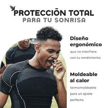MUUK FITNESS Protector Bucal Deportivo MUUK – Termo Moldeable con Aroma a Frutas, Hipoalergénico, Máxima Protección y Comodidad para Box, MMA, Artes Marciales y Deportes de Contacto - Negro - Ver 3