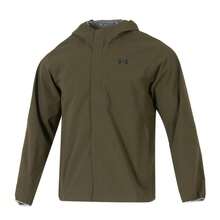 Under Armour Chaqueta elástica Cloudstrike M, chaqueta profesional de entrenamiento con capucha tejida para hombres 1376066-308