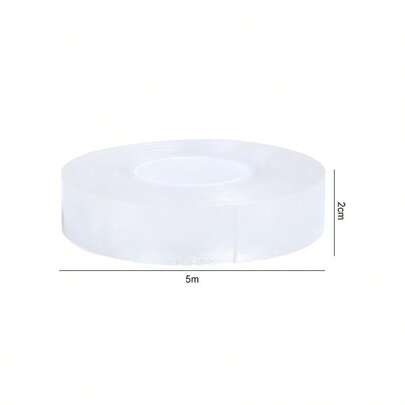 Cinta Adhesiva Nanoglue Transparente 20mm x 5m – Pack de 1 o 2 Pzas-100450