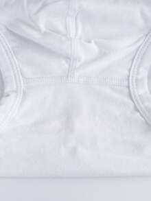 3 piezas de calzoncillos de algodón puro blanco Norcottoon - Blanco - Ver 7