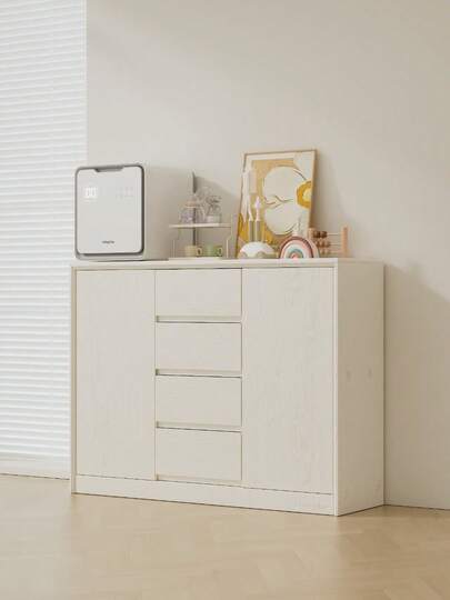 キャビネット スチール サイドボード メタル 金属製 扉付き 引き出し付き テレビ台 収納棚 おしゃれ リビング モダン 棚 スチールチェスト 書類 韓国インテリア 扉 金属製キャビネット 引き出し 可動棚