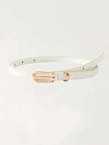 简约女士腰带，百搭小皮带，适合学生和日常通勤 - 多色 - 查看 9