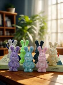 2 peças/1 peça Urso Furadeira Criativo DIY, Feito por Você Mesmo, Uma Variedade de Cores Opcionais, Também Pode Ser Usado para Decorar Bolsas, Correntes de Telefone Celular e Diversos Pendentes de Chaveiro, Também Pode Ser Usado como Enfeite de Meia de Natal