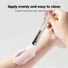 HMQ beauty 5件套洗面刷面膜碗勺套装泥膜搅拌面膜碗面部涂抹器面膜刷透明棒美容工具