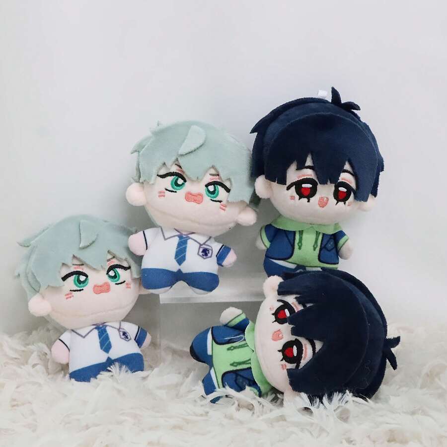 2PCS [Cute Ivan Till Plush Toys] Cute Anime Alien Stage Ivan Till Cosplay Plush Doll Stuffed Animal Soft Pendant Decoration Collectible Children Gifts Kids Gifts Anime Figure Toys Perfect Gifts For Birthday Decor Halloween Decorations Christmas Gifts Xmas Decor Home Back To School Gifts - Nhiều màu - Xem 1