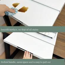 1 pezzo Portaoggetti da cucina multifunzione con ripiano estraibile - Supporto in acciaio al carbonio per forno a microonde, tostapane, bollitore e pentole, montaggio a parete, larghezza regolabile