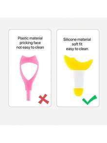 Kit 6 Peças Protetor e Molde Para Delineador/ Cílios e Sombra – Ferramenta de Maquiagem Prática/ Precisão/ Olhos Perfeitos/ Profissional e Fácil de Usar