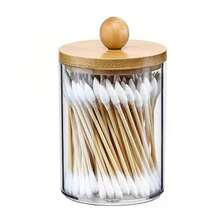 200pcs 400pcbamboo Swab, And Natural Swab, Suitable For Ears, Hygiene, Beauty - Round Head, Thick And Sturdy Bamboo Stick - Multicolor - View 3