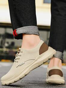 2025 Automne Nouvelles Chaussures Décontractées pour Hommes, Légères, Baskets en canevas à Semelle Épaisse, Chaussures de Sport Confortables, Convenant pour le Port Quotidien Intérieur et Extérieur, Grandes Tailles