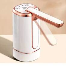 可折叠式数码饮水机泵 - 触摸屏、指纹识别，家用瓶装水解决方案 - 易于使用和清洁。多种功能和颜色的泵可供选择，请选择适合您的款式。