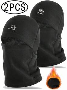 Fleece Balaclava Hat Ski Mask, Winter Balaclava Hat Face Mask For Men & Women, Warm Fleece Motorcycle Full Face Cover For Cold Weather - A - View 12