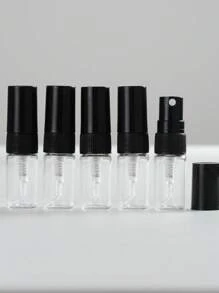 1-5 piezas Botella de perfume recargable para viajar, perfume de viaje, botella de perfume de viaje recargable, atomizador de perfume recargable portátil (5ml 10-150 piezas), estuche con bomba recargable para viajes y salidas, suministros para vacaciones, campamento, y accesorios esenciales para mujeres y perfumes para hombres - Multicolor - Ver 10