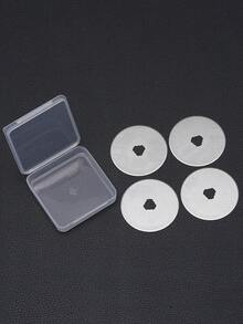 45mm Rotary Cutter With 5 Replacement Blades, Ergonomic Handle With Lock Function, Suitable For Fabric, Leather, Crafts, Sewing, Quilting, Usable For Both Left And Right Hands - Multicolor - View 12