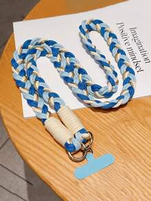 1 件装奢华针织金线挂绳斜挎肩带钥匙扣钥匙圈编织绳带替换补丁配件 - 掛繩 - 查看 24