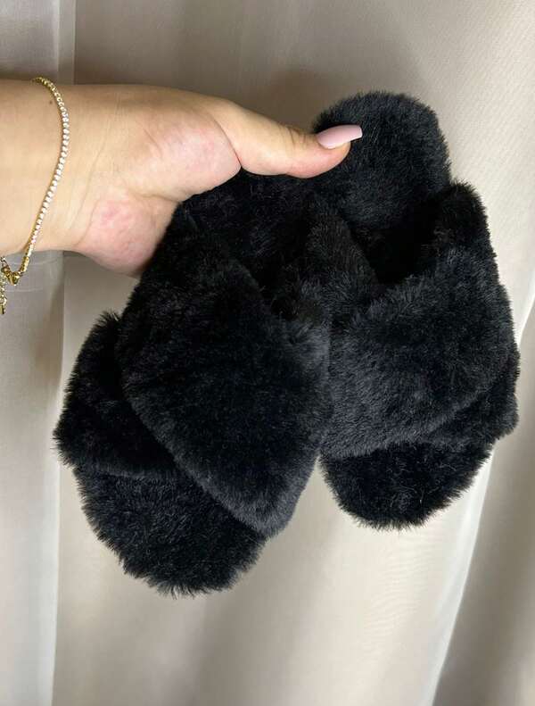 Pantufa Infantil Pelúcia Inverno Daminha Casamento Confortável Sola Chinelo