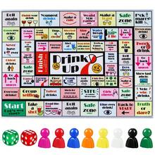Adult Drinking Board Game, Fun Interactive Party Drinking Game, Suitable For Game Night, Birthday Party, Family Gathering Or Any Occasion, 21+ Years Old, 2-8 Players