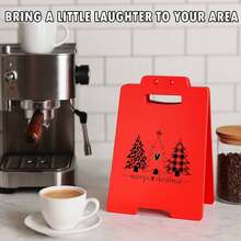 Red Christmas Tree Print - Christmas