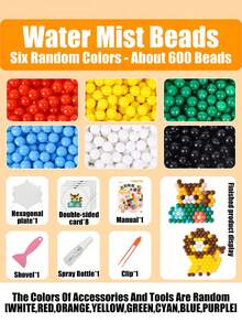 Magic Water Beads DIY Set - Children's Creative Handmade Toys, New Year Gift, Boys And Girls, Preschool Concentration Training Toys,School Supplies,Children's Gifts,Party Favors, Birthday Gifts, Classroom Prizes - Multicolor - View 16