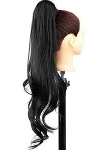 超長卷馬尾合成纖維接髮 - 拼色 - 查看 16