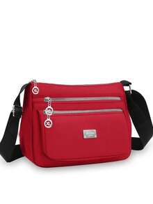 Canvas Crossbody Bag, Oxford Cloth Shoulder Bag, Large Capacity New Crossbody Bag, Shoulder Bag, Brand Crossbody Bag - Multicolor - View 12