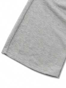 Men Fashionable Street-Style Numeric Print Hoodie And Sweatpants Set, Fall Clothes