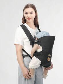 2-In-1 Lightweight Baby Carrier, Front Facing & Back Carrying, All Season Use