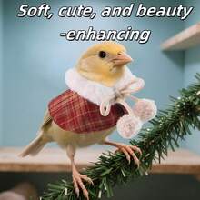 10-20厘米小宠物斗篷可爱仓鼠衣服鹦鹉户外服保暖斗篷