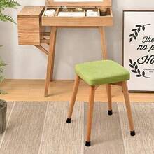 Protectores para patas de sillas plegables, paquete de 16, patas de goma de 14 mm, ideales para muebles, almohadillas antideslizantes reemplazables para sillas plegables.